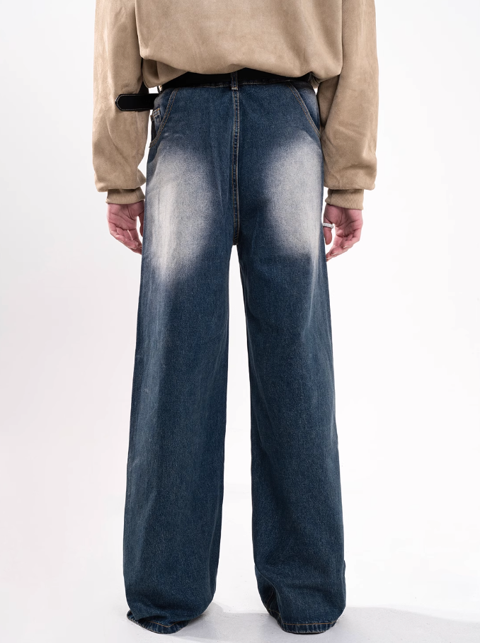 F3F Select Reverse Design Pockets Denim Jeans