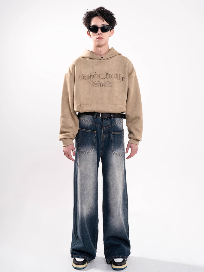 F3F Select Reverse Design Pockets Denim Jeans
