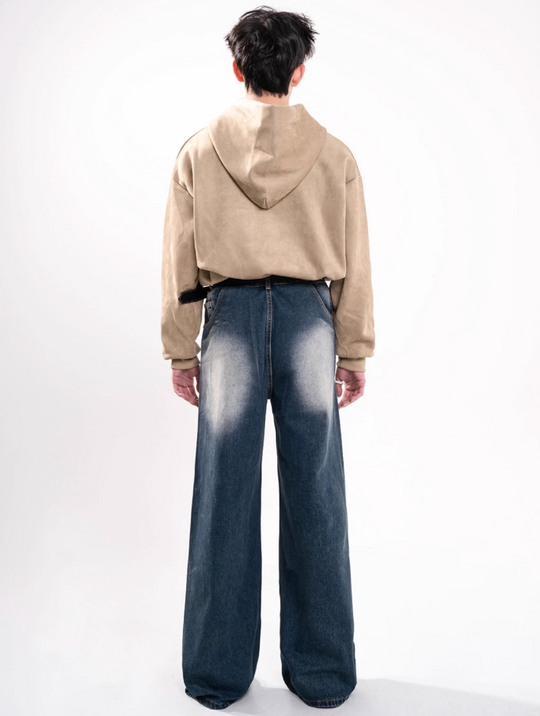 F3F Select Reverse Design Pockets Denim Jeans