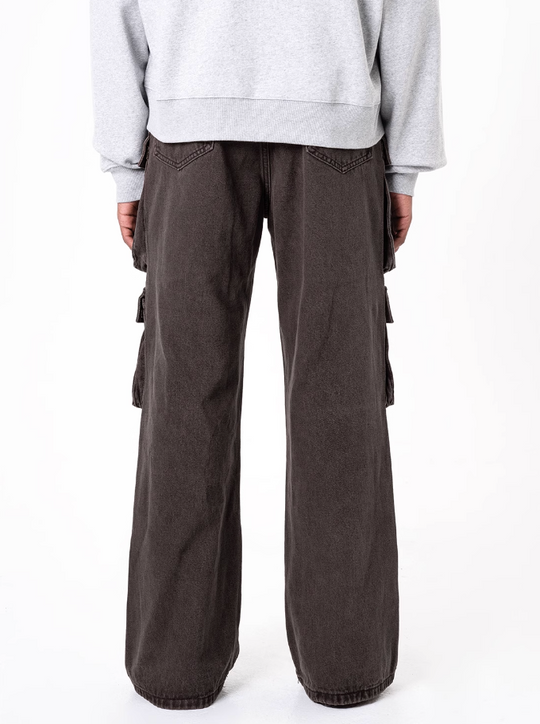 F3F Select Washed Functional Multi Pocket Work Pants