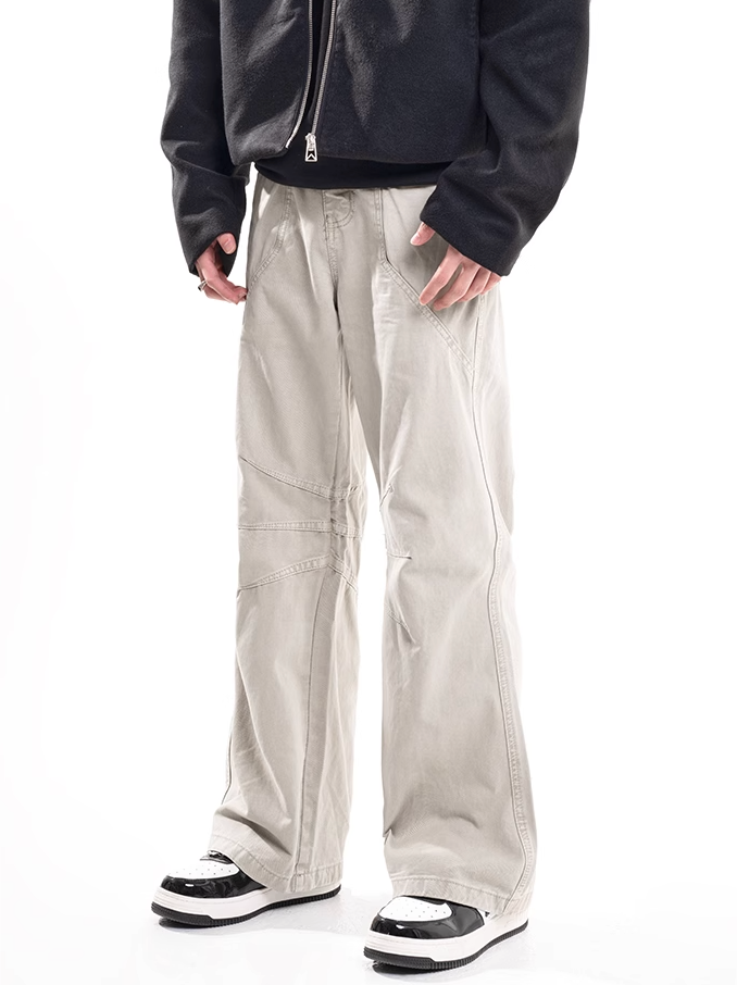 F3F Select Vintage Draped Patchwork Lumberjack Work Pants