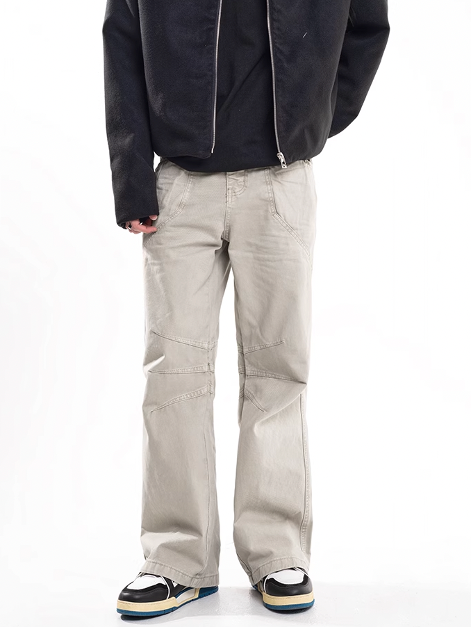 F3F Select Vintage Draped Patchwork Lumberjack Work Pants