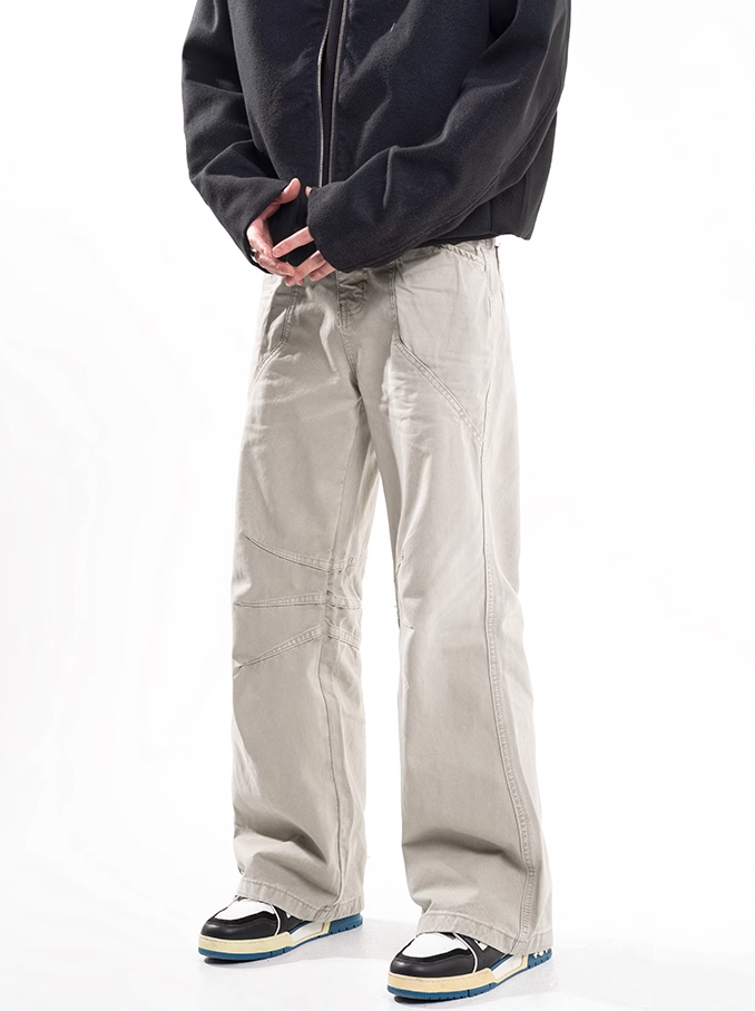 F3F Select Vintage Draped Patchwork Lumberjack Work Pants