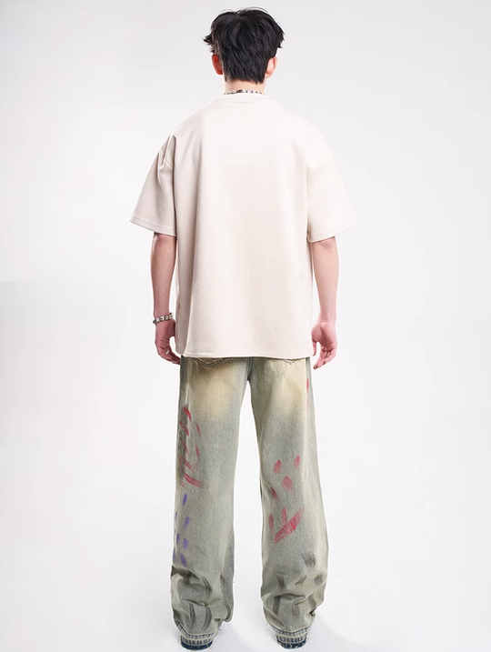 F3F Select Splash Ink Washed Jeans