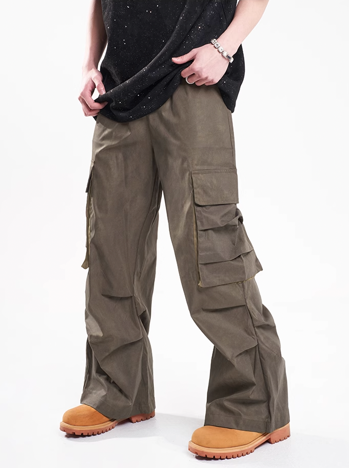 F3F Select Drawstring Big Pockets Work Cargo Pants