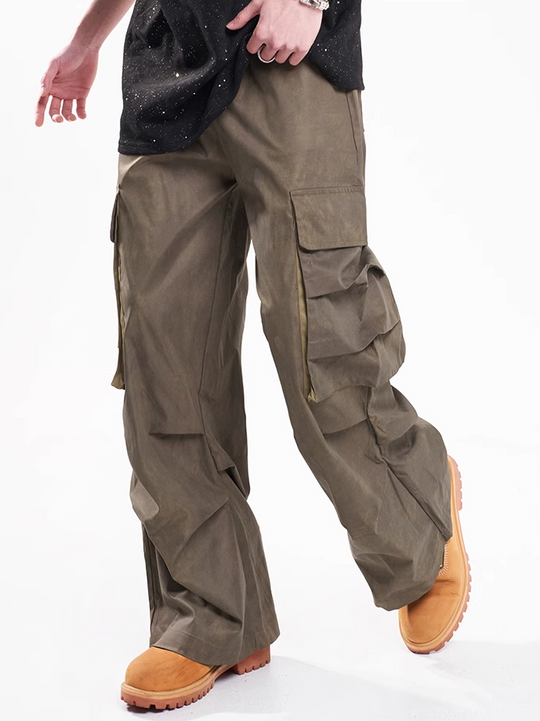 F3F Select Drawstring Big Pockets Work Cargo Pants