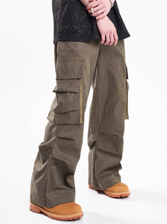 F3F Select Drawstring Big Pockets Work Cargo Pants