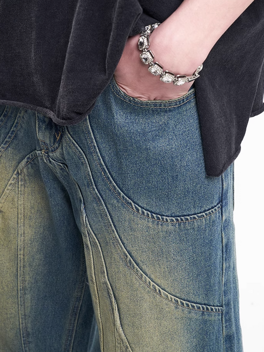 F3F Select Configuration Split Design Jeans