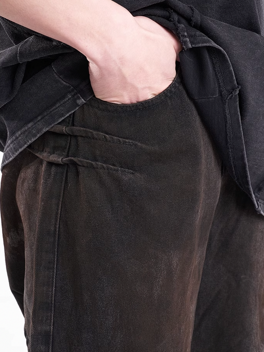 F3F Select Duty Dirty Dye Design Jeans