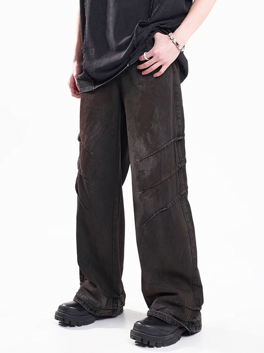 F3F Select Duty Dirty Dye Design Jeans