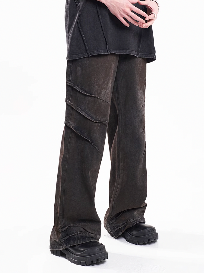 F3F Select Duty Dirty Dye Design Jeans