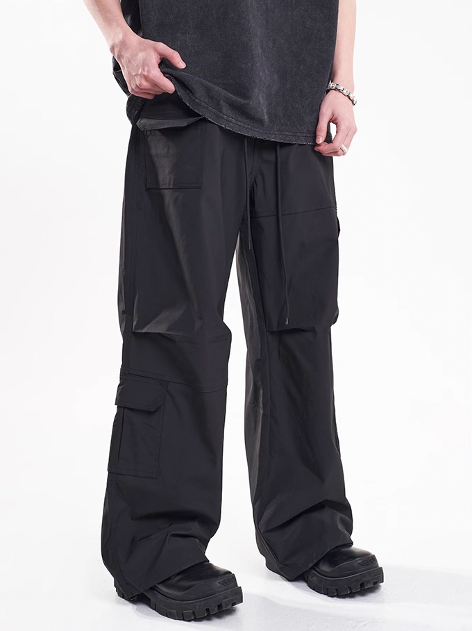 F3F Select Drawstring Multi Pockets Work Cargo Pants