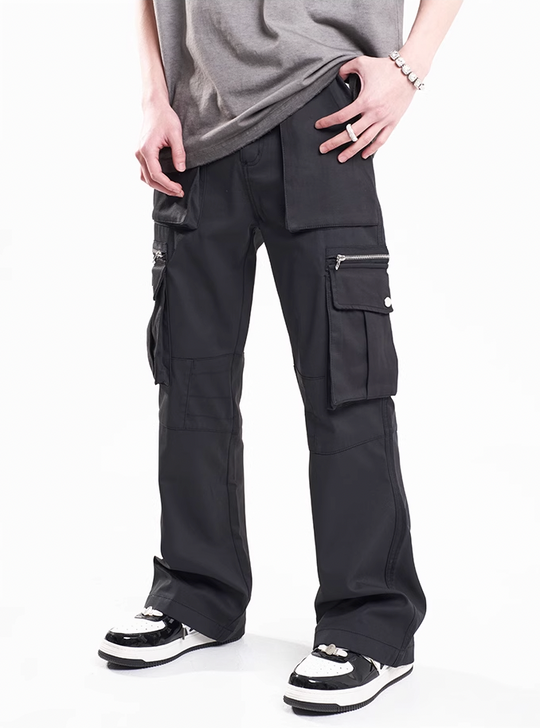 F3F Select Multi Pocket Patchwork Work Cargo Pants