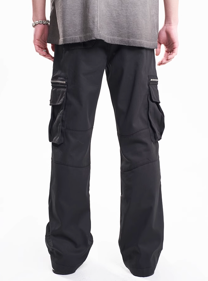 F3F Select Multi Pocket Patchwork Work Cargo Pants