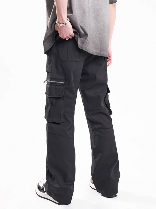 F3F Select Multi Pocket Patchwork Work Cargo Pants