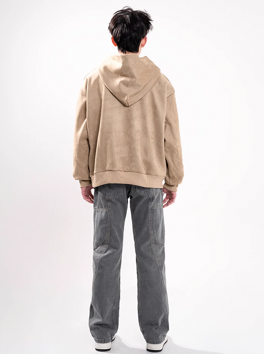 F3F Select Side Deconstruction Leg Zipper Design Jeans