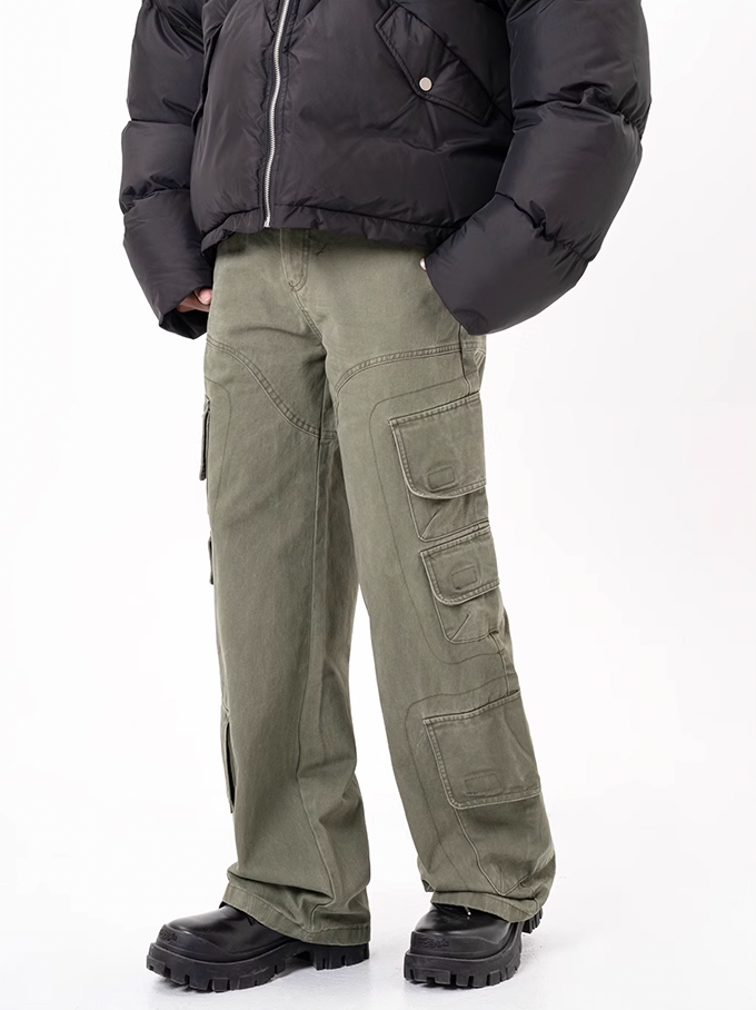 F3F Select Heavyweight High Waist Work Cargo Pants
