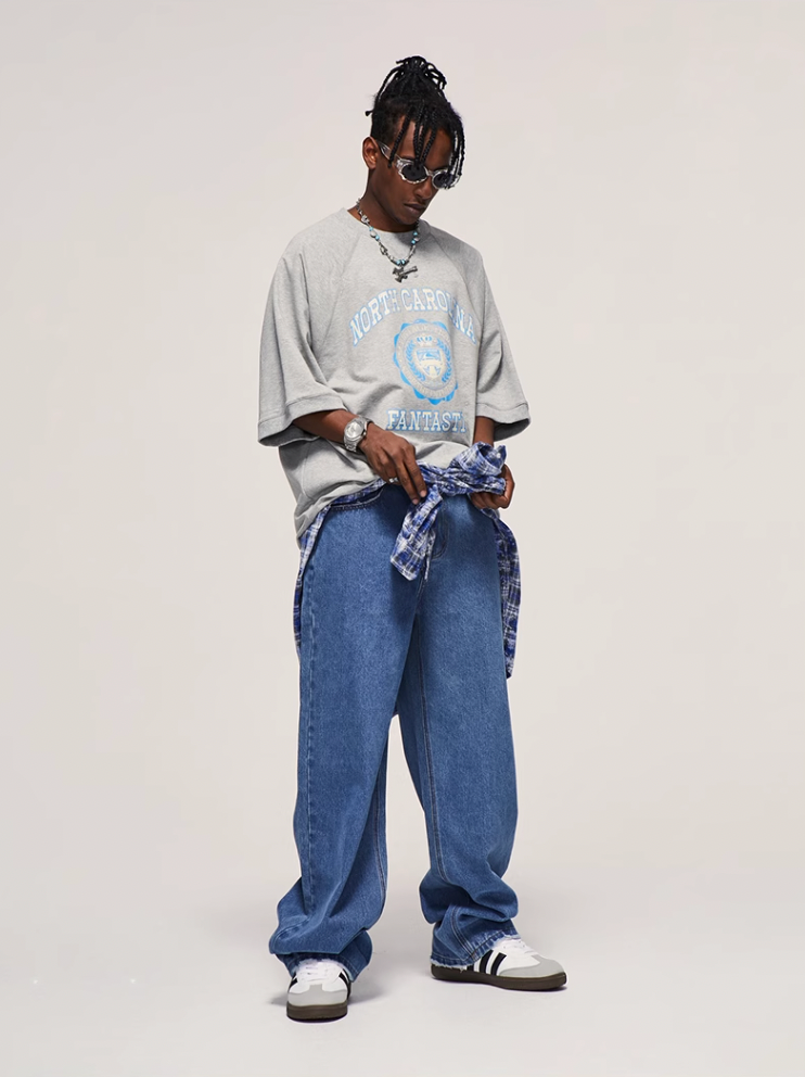 F3F Select Vintage Washed Do Old Casual Jeans