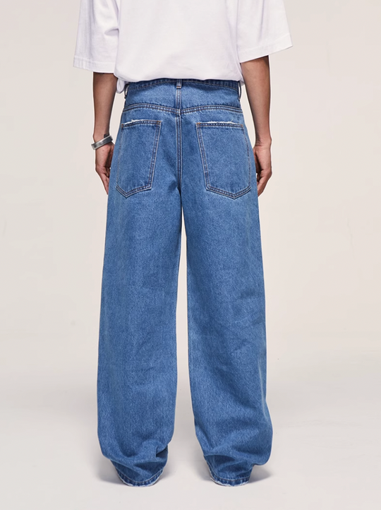 F3F Select Vintage Washed Do Old Casual Jeans