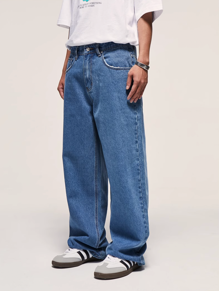 F3F Select Vintage Washed Do Old Casual Jeans