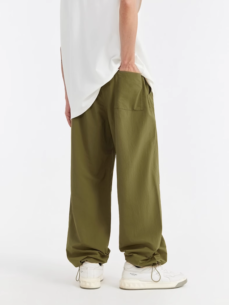 F3F Select Pleated Willow Studded Drawstring Work Pants