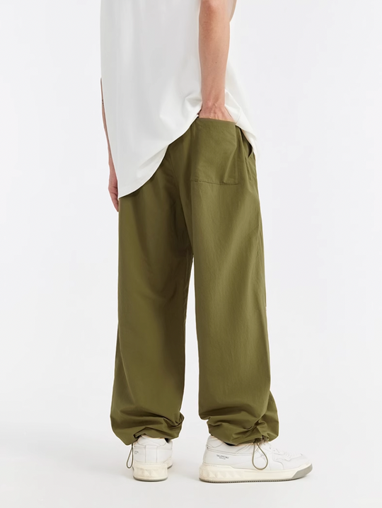 F3F Select Pleated Willow Studded Drawstring Work Pants