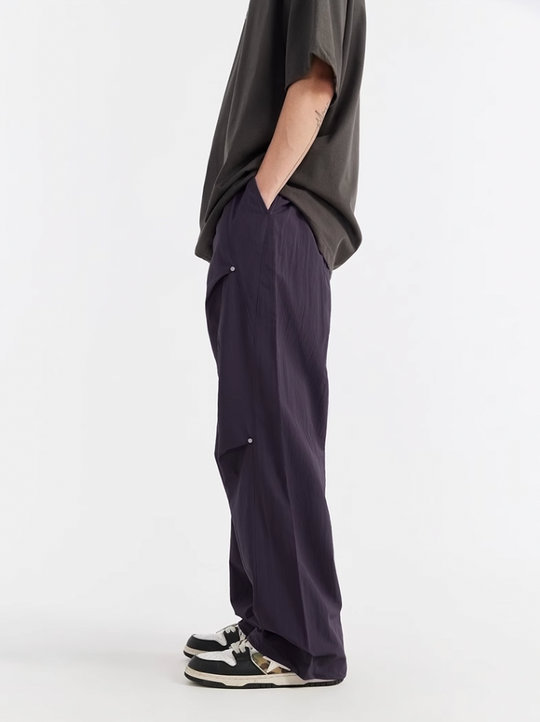F3F Select Pleated Willow Studded Drawstring Work Pants