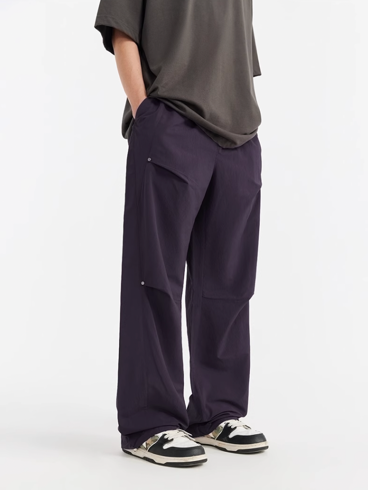 F3F Select Pleated Willow Studded Drawstring Work Pants