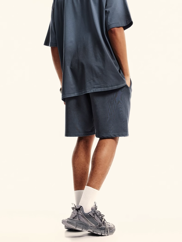 F3F Select Washed Old Dirty Dye Short Sweatpants