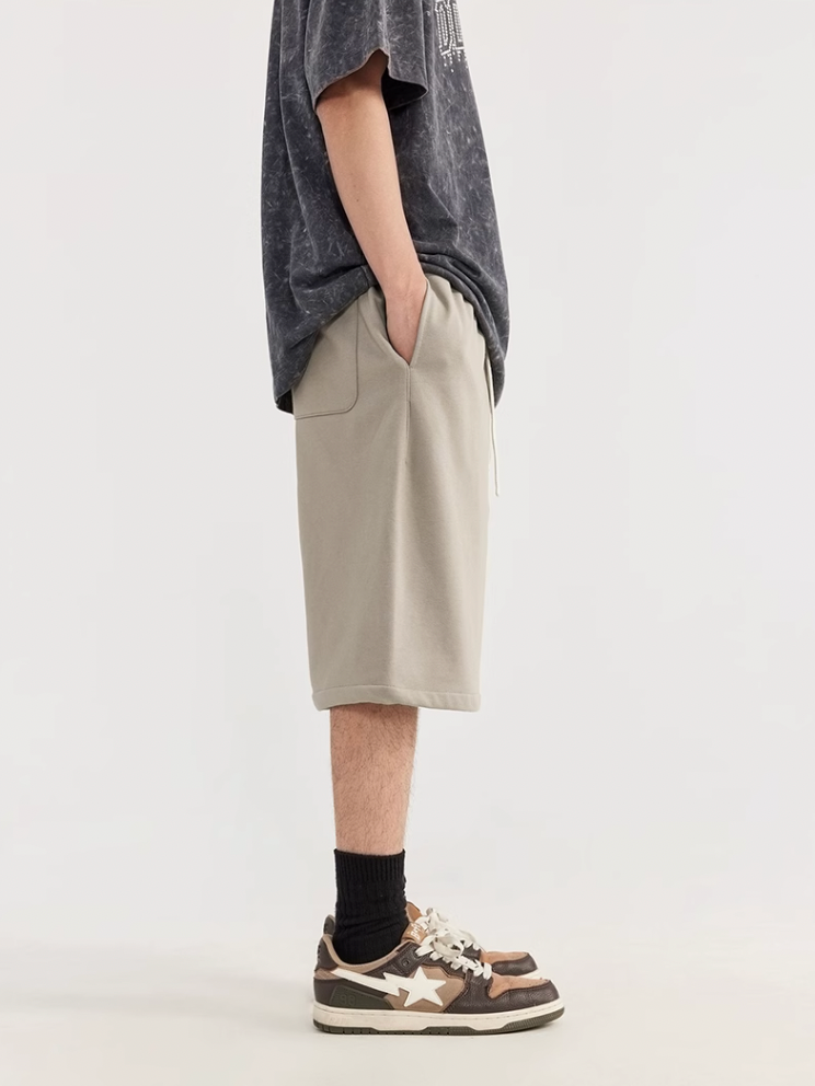 F3F Select Solid Color Sports Short Sweatpants