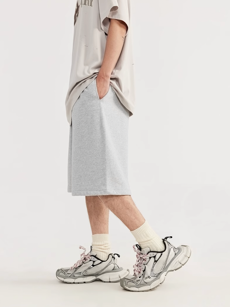 F3F Select Solid Color Sports Short Sweatpants