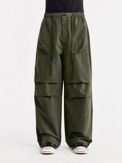 F3F Select Double Pleated Paratrooper Wide Leg Work Pants