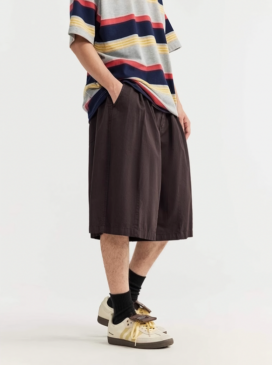 F3F Select Two Tuck Wide Work Shorts