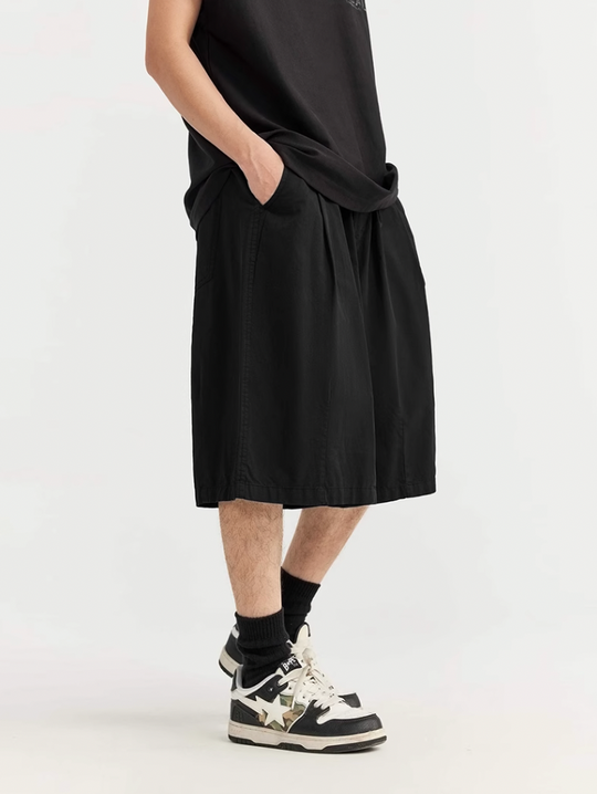 F3F Select Two Tuck Wide Work Shorts