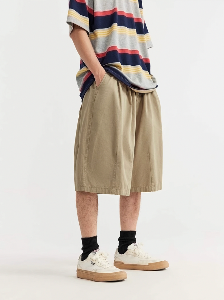 F3F Select Two Tuck Wide Work Shorts