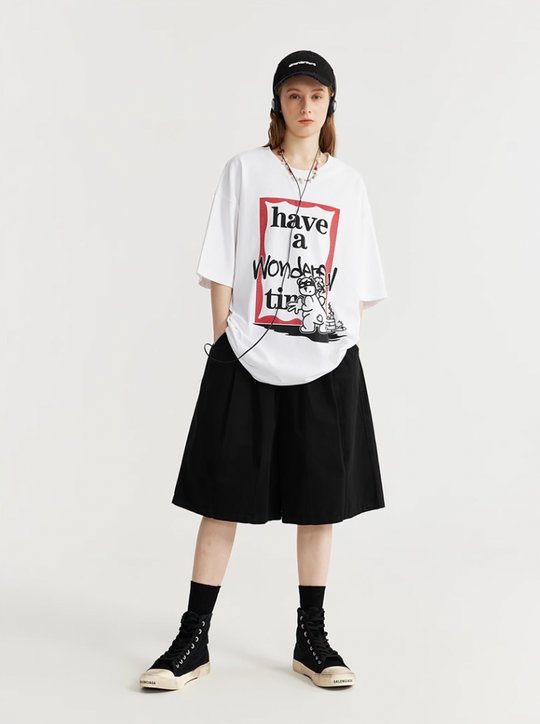 F3F Select Two Tuck Wide Work Shorts