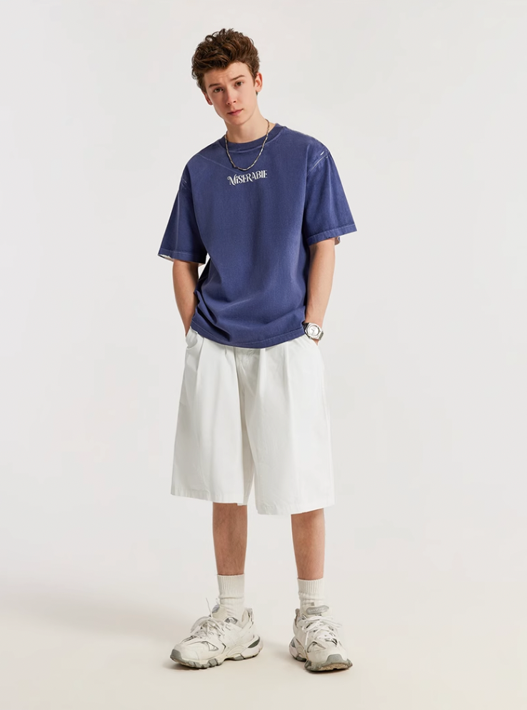 F3F Select Two Tuck Wide Work Shorts