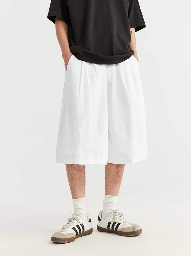 F3F Select Two Tuck Wide Work Shorts