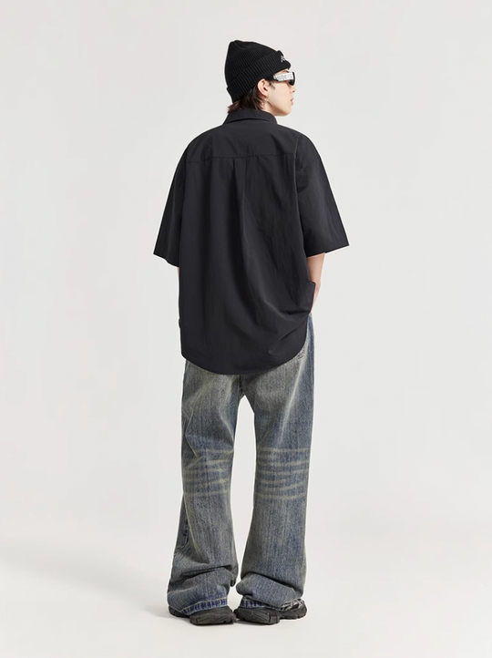 F3F Select Retro Distressed Bamboo Washed Micro Denim Jeans