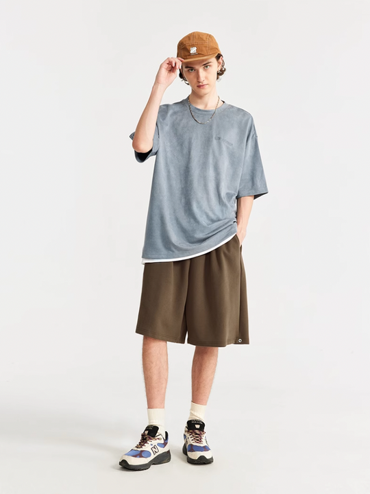 F3F Select Street Basic Wide Short Sweatpants