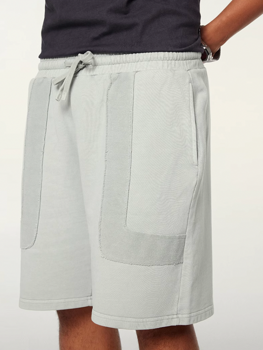 F3F Select Washed & Old Patchwork Short Sweatpants