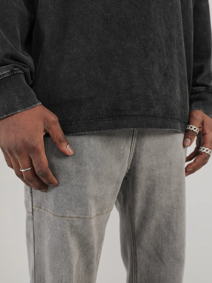 F3F Select Vintage Washed Gray Jeans