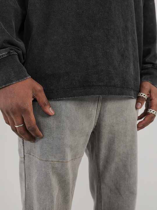 F3F Select Vintage Washed Gray Jeans