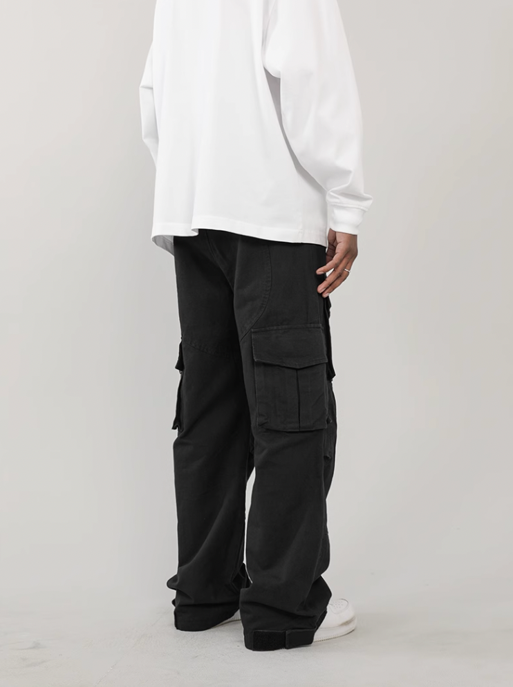 F3F Select Functional Multi Pocket Wide Leg Work Cargo Pants