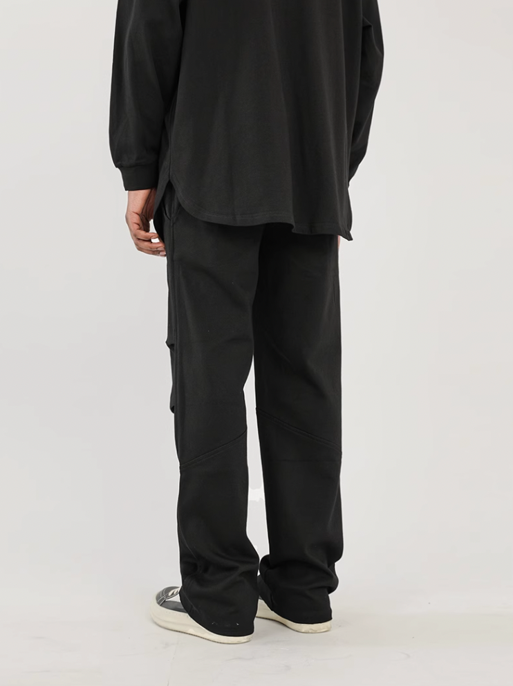 F3F Select High Street Pleated Design Drape Paratrooper Pants