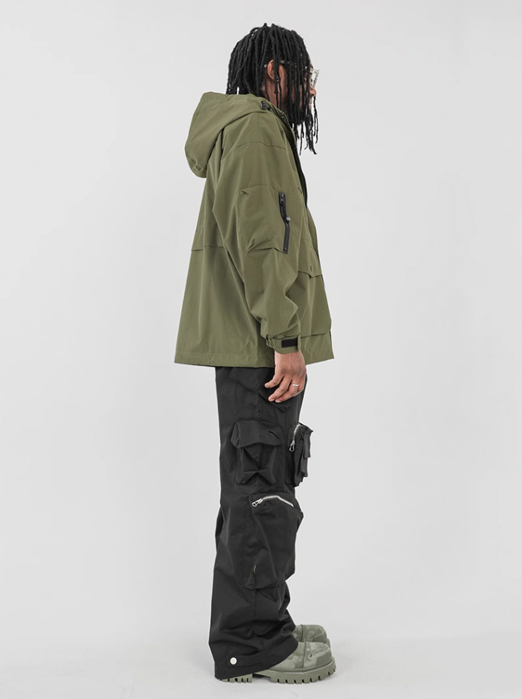 F3F Select Functional Multi Pocket Black Work Cargo Pants