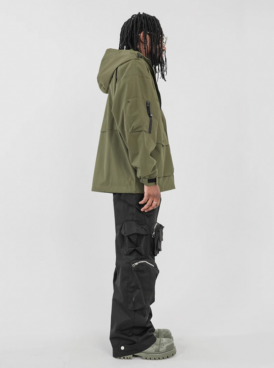 F3F Select Functional Multi Pocket Black Work Cargo Pants
