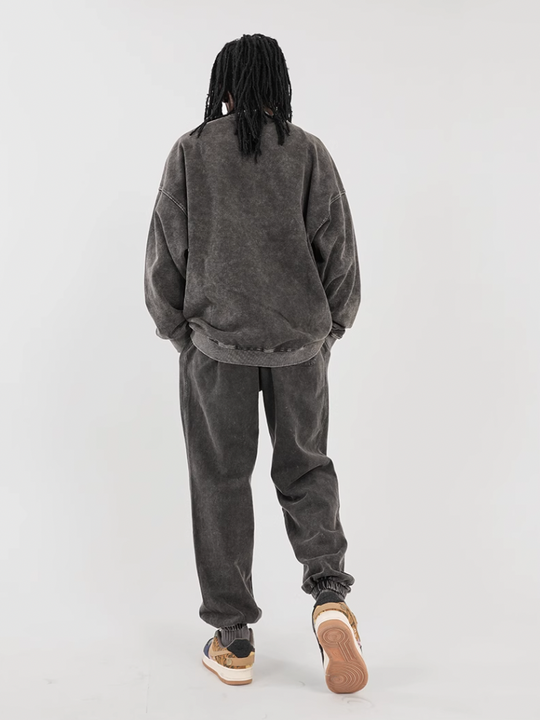 F3F Select Wash Old Loose Drawstring Sweatpants