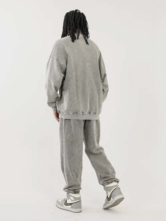 F3F Select Wash Old Loose Drawstring Sweatpants