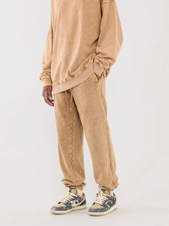 F3F Select Wash Old Loose Drawstring Sweatpants